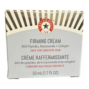 First Aid Beauty Firming Cream with Peptides, Niacinamide + Collagen MSRP $44